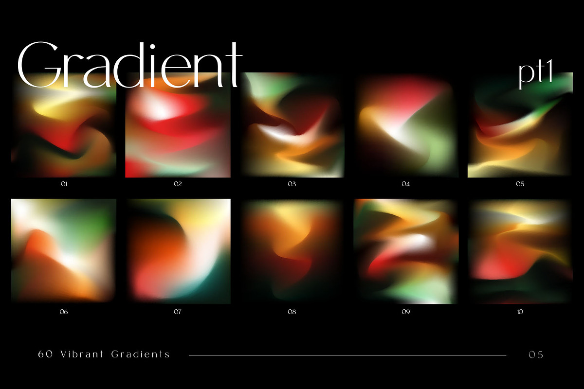 60 Customizable Gradients, a Background Graphic by Inartflow (Photo 5 of 18)