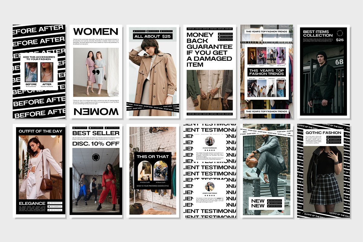 Fashion White Template, a Social Media Template by Kalubuak (Photo 7 of 10)