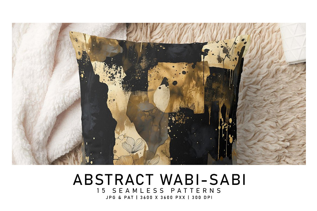 Abstract Wabi-Sabi, a Pattern Graphic by Digital Art Creations (Photo 6 of 7)