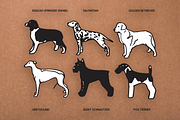Vintage Dog Doodles Mega Bundle, an Illustration by duka (Thumbnail 12 of 19)