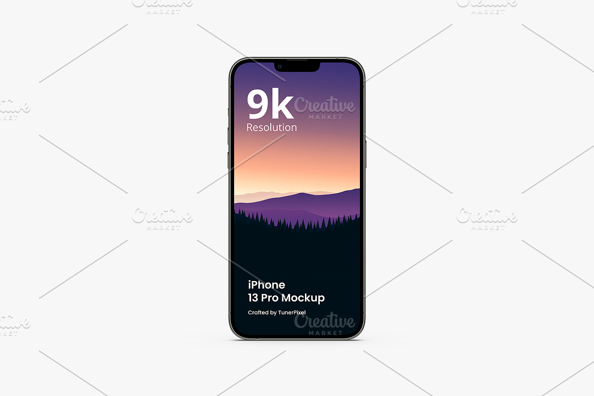 iPhone 13 Pro Mockup, an iPhone Mockup by Mockupia (Photo 2 of 27)