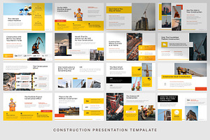 Construction Presentation Template