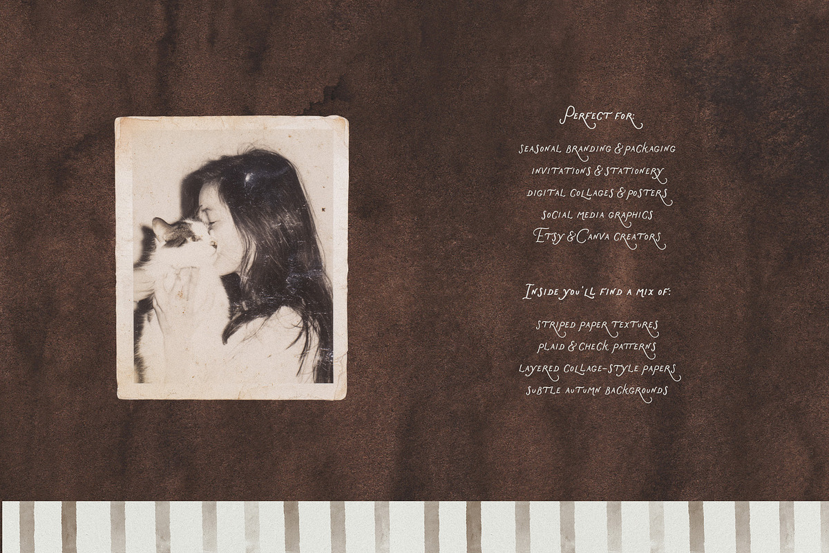 Autumn Vibe: Paper Textures, a Background Graphic by Purple (Photo 7 of 12)
