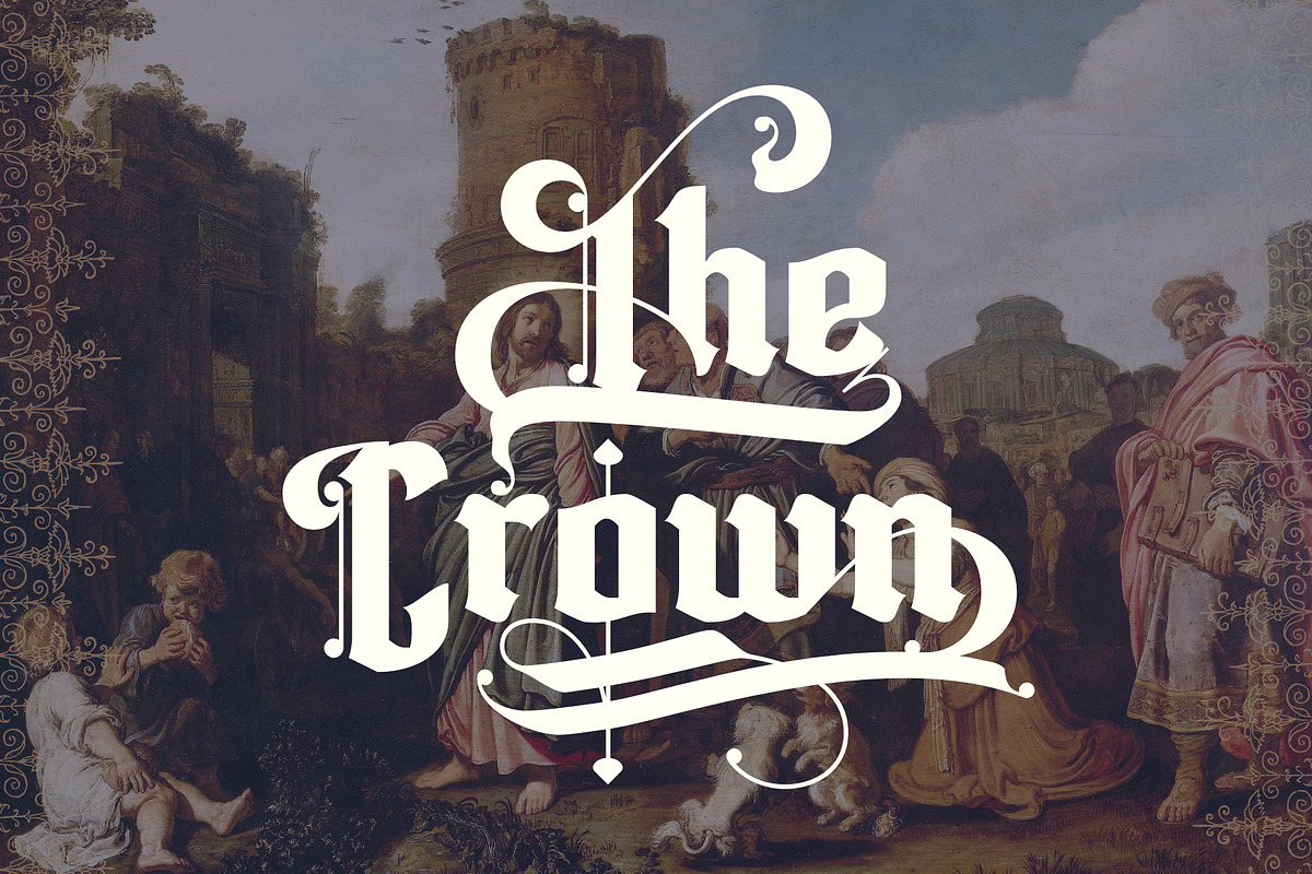 Sigma Boy – Elegant Blackletter Font, a Font by AuthenType (Photo 8 of 15)