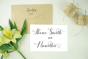 Songster, a Script Font by Deniz86 (Thumbnail 10 of 16)