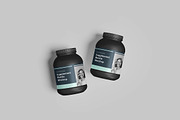 Supplement Bottle Mockup, a Packaging Mockup by MrLetters (Thumbnail 4 of 5)