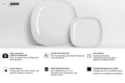 Square Plates Mockup, a Household Mockup by Pret-a-Mockup (Thumbnail 2 of 9)