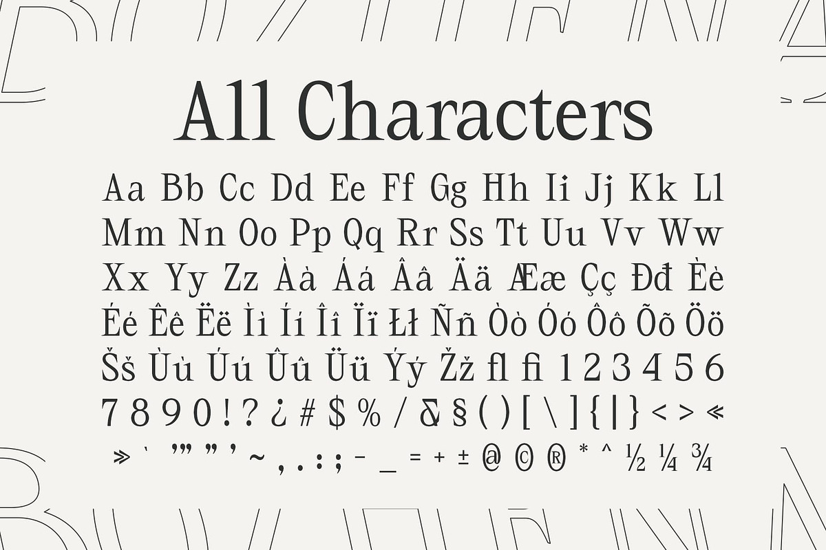 CS Bozhena – Contemporary Font, a Serif Font by Craft Supply Co. (Photo 8 of 8)