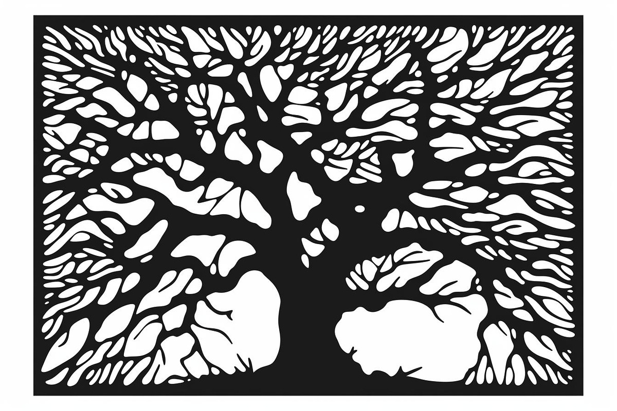 Tree Branch Laser Cut Panel Bundle, a Graphic by jahid234 (Photo 11 of 11)