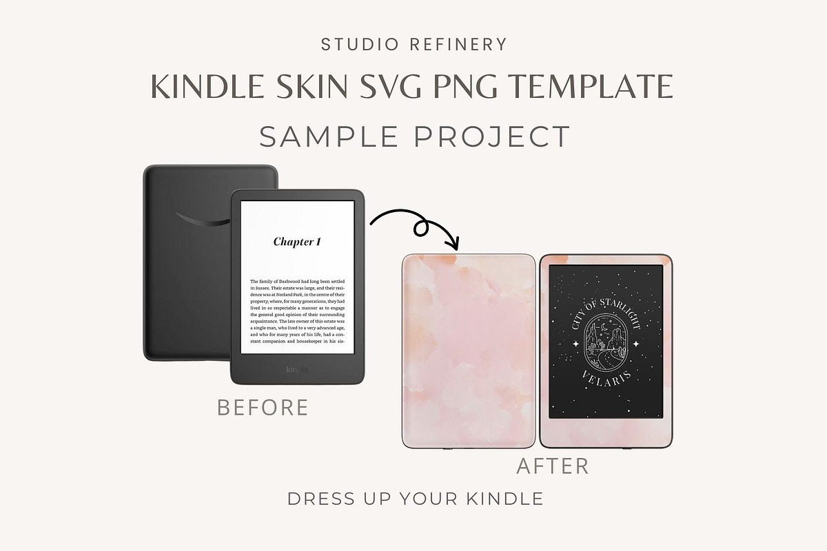 Kindle Basic 2022 Skin Template, an Object Graphic by STUDIO REFINERY (Photo 3 of 5)