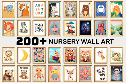 Nursery Wall At, Kids Room Wall Art