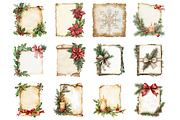 Vintage Christmas Journal Pages, an Illustration by Design Market (Thumbnail 2 of 3)