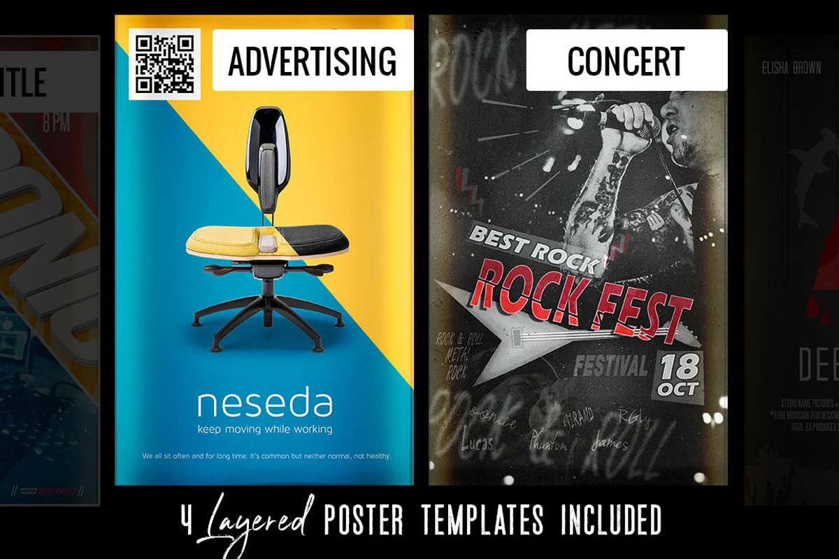 27 Outdoor Advertising Mockups, an Advertising Mockup by TVartworks (Photo 4 of 37)