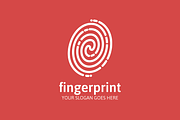 Fingerprint Logo, a Branding & Logo Template by MLJ studios (Thumbnail 3 of 3)