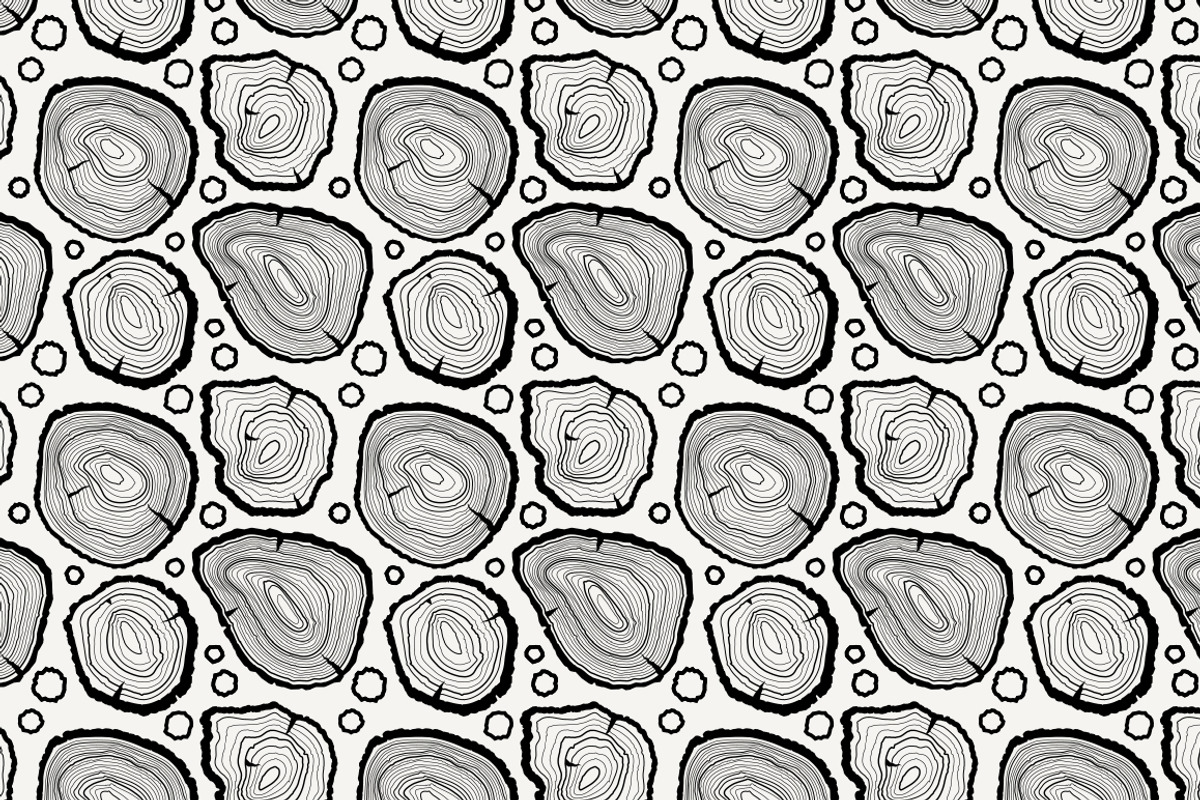Vector tree rings bundle, a Texture Illustration by Exit Graphic Shop (Photo 3 of 4)