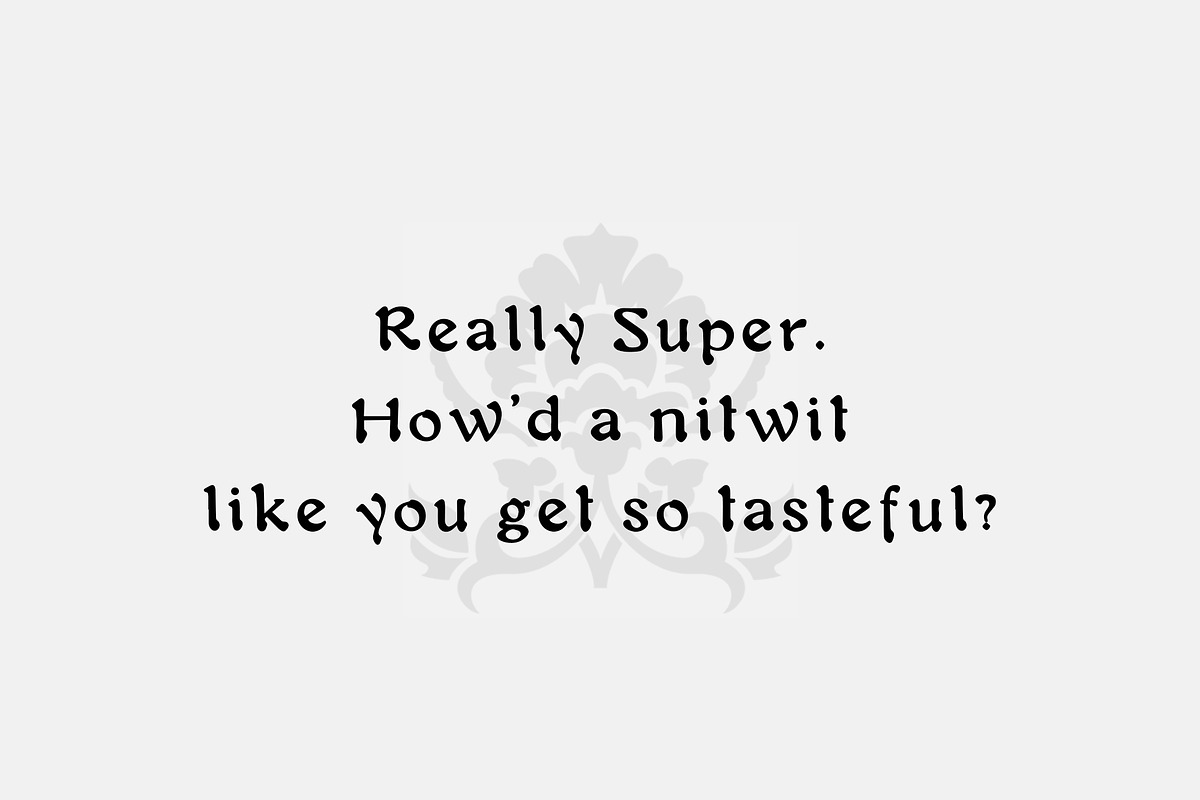 Auriol Closed Font, a Font by Moreno Art Company (Photo 6 of 6)