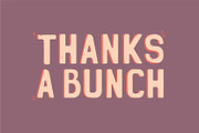 Brunch - A Font For The Whole Family, a Sans Serif Font by Wilsonkjc (Thumbnail 8 of 8)