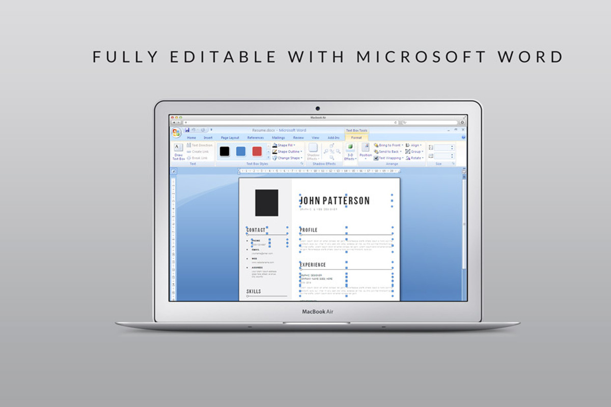 Word Resume, a Resume Template by Mr-Template (Photo 6 of 6)