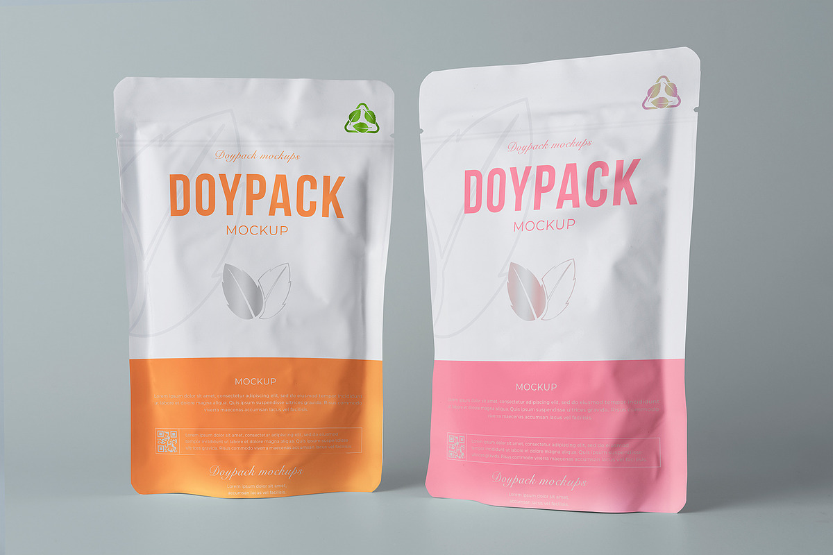 Doypack Packaging Mockup, a Packaging Mockup by Graphicnugget (Photo 3 of 7)