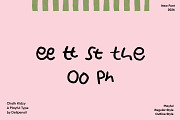 Chalk Kidzy - Bold, Fun, and Full, a Handwritten Font by delipensil (Thumbnail 9 of 10)