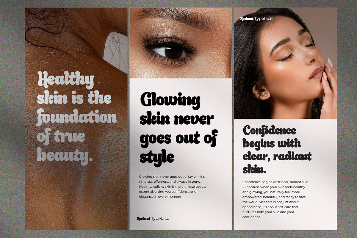 Rockout - Modern Groovy Font, a Font by Subectype Studio (Photo 4 of 10)