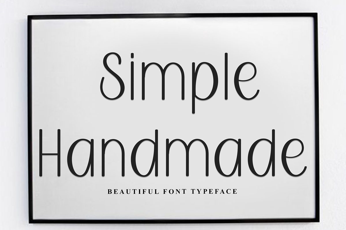 Simple Line, a Sans Serif Font by InermediaSTUDIO (Photo 2 of 7)