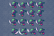 MEGA BUNDLE (All game assets), an Illustration by Fassous game assets (Thumbnail 21 of 123)