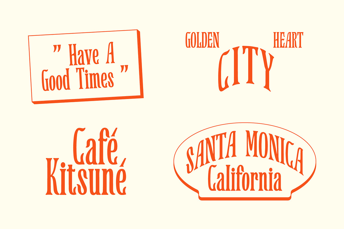 Masharatte | Condensed Serif Font, a Serif Font by Koplexs Studio (Photo 7 of 10)