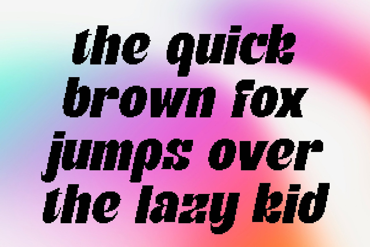 CS Skate Pixel, a Sans Serif Font by Craft Supply Co. (Photo 5 of 8)
