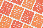 Silent Night | Handwritten Script, a Script Font by Dylan Roop Design Co. (Thumbnail 5 of 8)