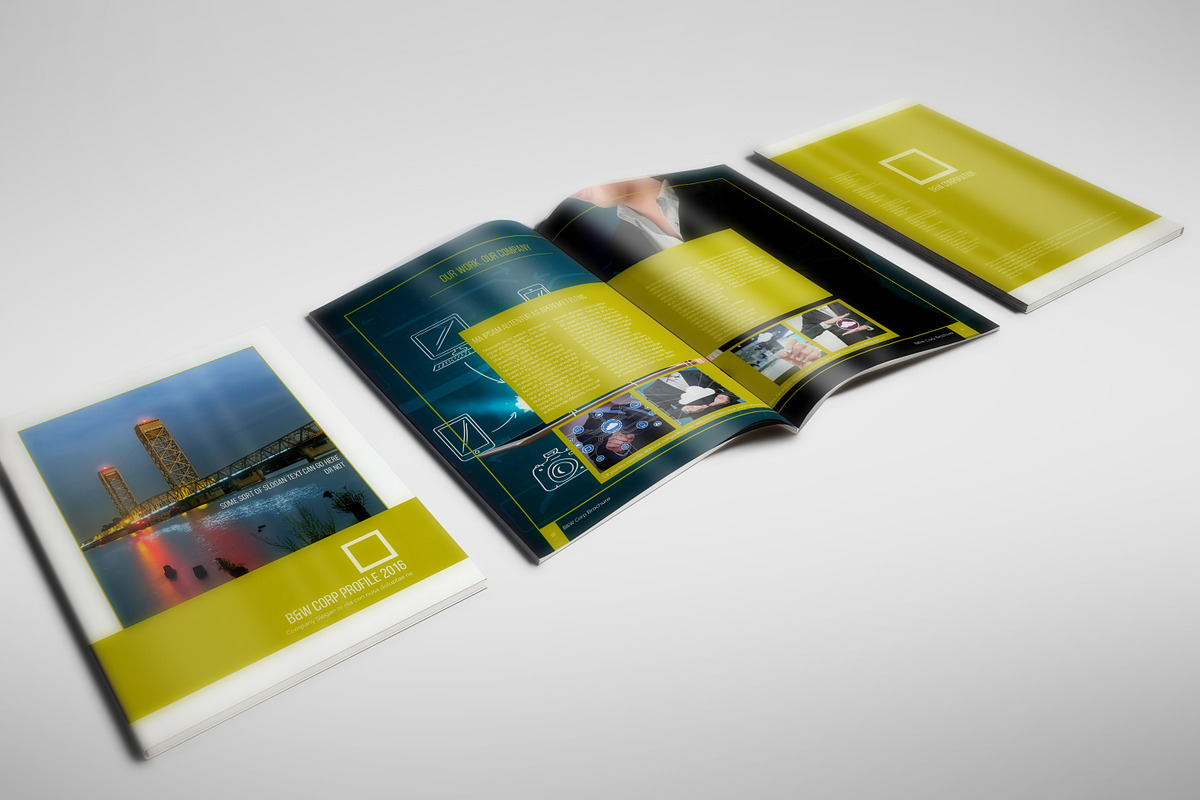 Corporate Brochure / Profile, a Templates & Theme by Machel Design (Photo 1 of 5)