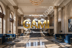 Gami | Elegant Modern Display Typefa, a Font by Astuti Studio