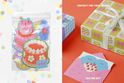Vintage cakes, bows + BONUS patterns, a Food Illustration by My.Ordinarty (Thumbnail 3 of 11)