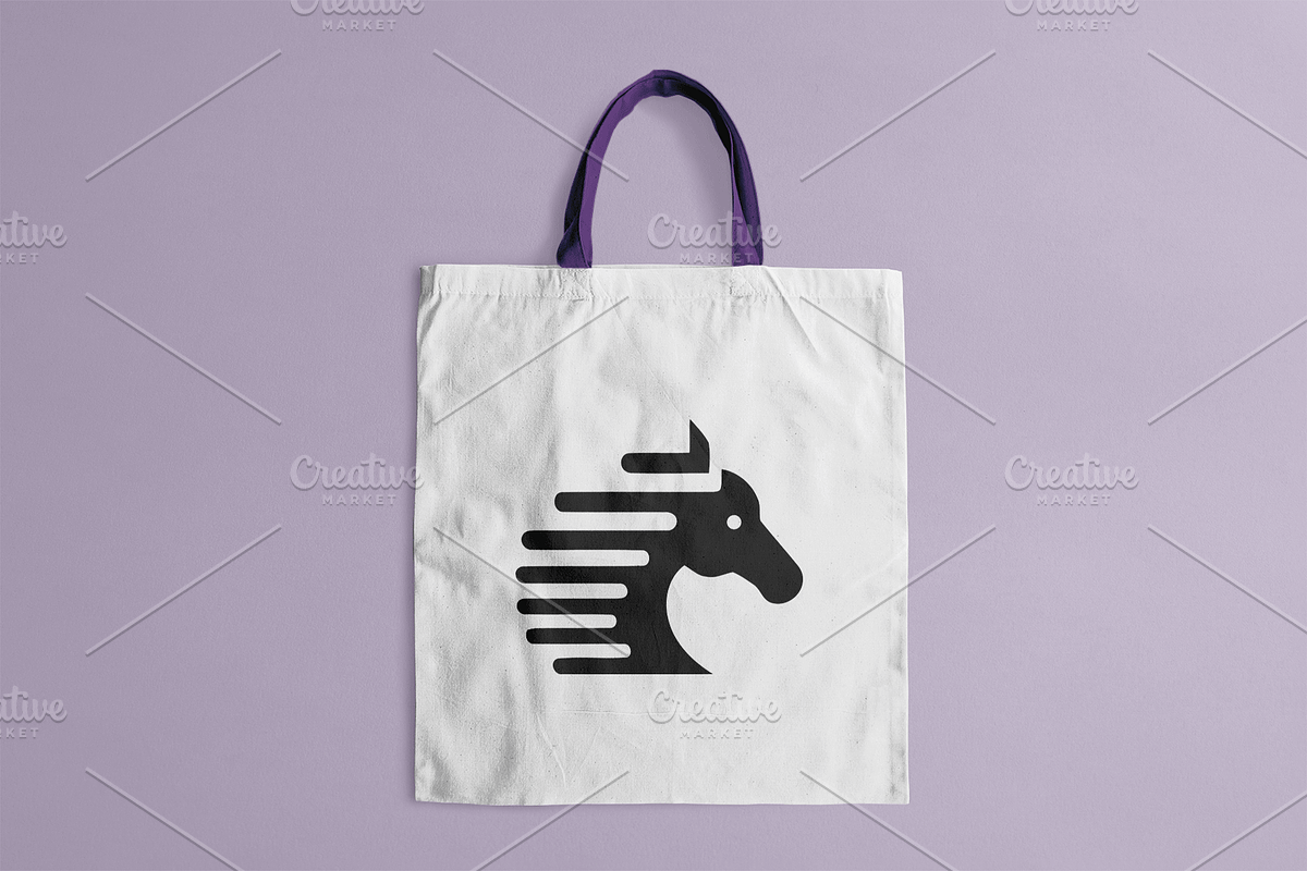 Fast Motion Horse Head, a Branding & Logo Template by Vectorium Studio (Photo 2 of 2)