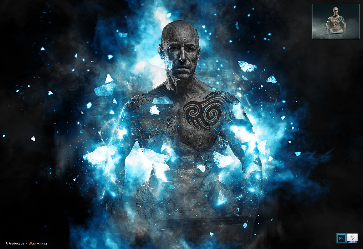 Destroyer - Fantasy Photoshop Action, an Action Add-On by A R T M A R T (Photo 6 of 7)