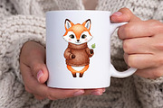 Adorable Hello Autumn Clipart, an Illustration by Watercolor design (Thumbnail 2 of 6)