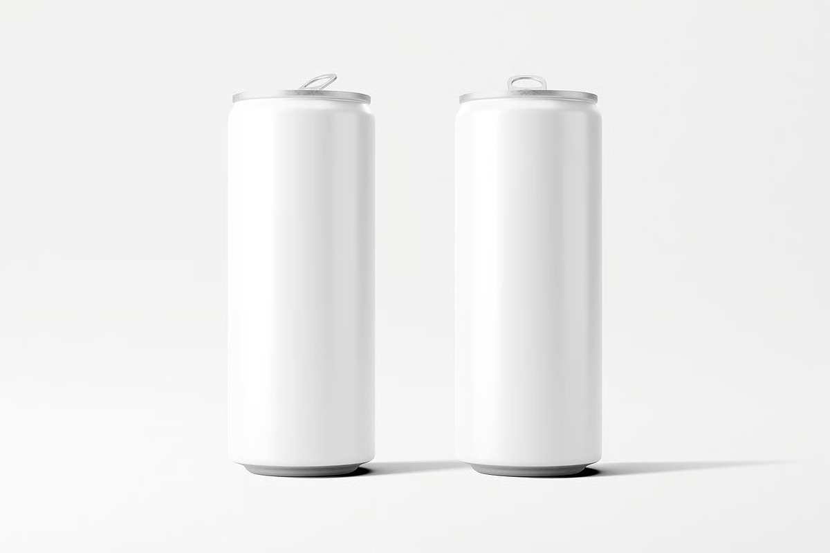 Customizable Soda Can Mockup, a Product Mockup by zpackcreative (Photo 2 of 4)