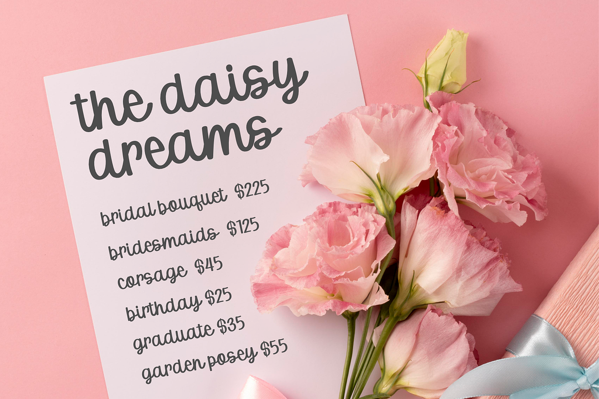 Warm Kisses - Valentines Font, a Handwritten Font by Keithzo (Photo 6 of 9)