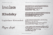 40 Archive Fonts Collection, a Script Font by Archive Type Fonts (Thumbnail 8 of 12)