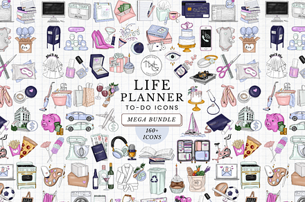 Life Planner To Do Icons