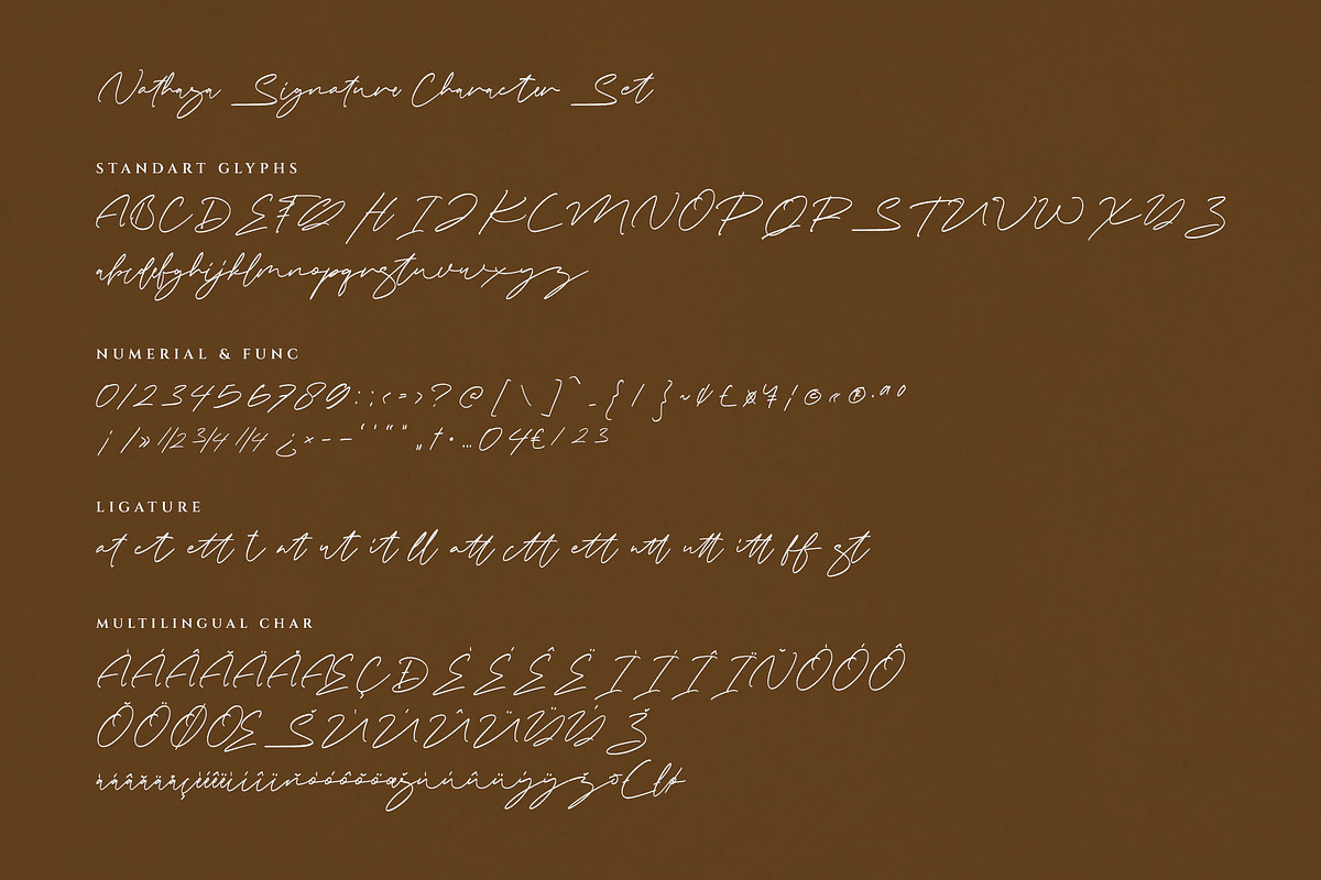 Nathasa Signature Font, a Handwritten Font by RantautypeStudio (Photo 15 of 15)