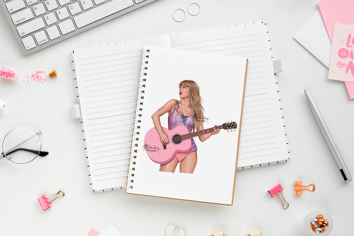 Taylor Swift Illustration, a Person Illustration by BigArtLab (Photo 2 of 3)