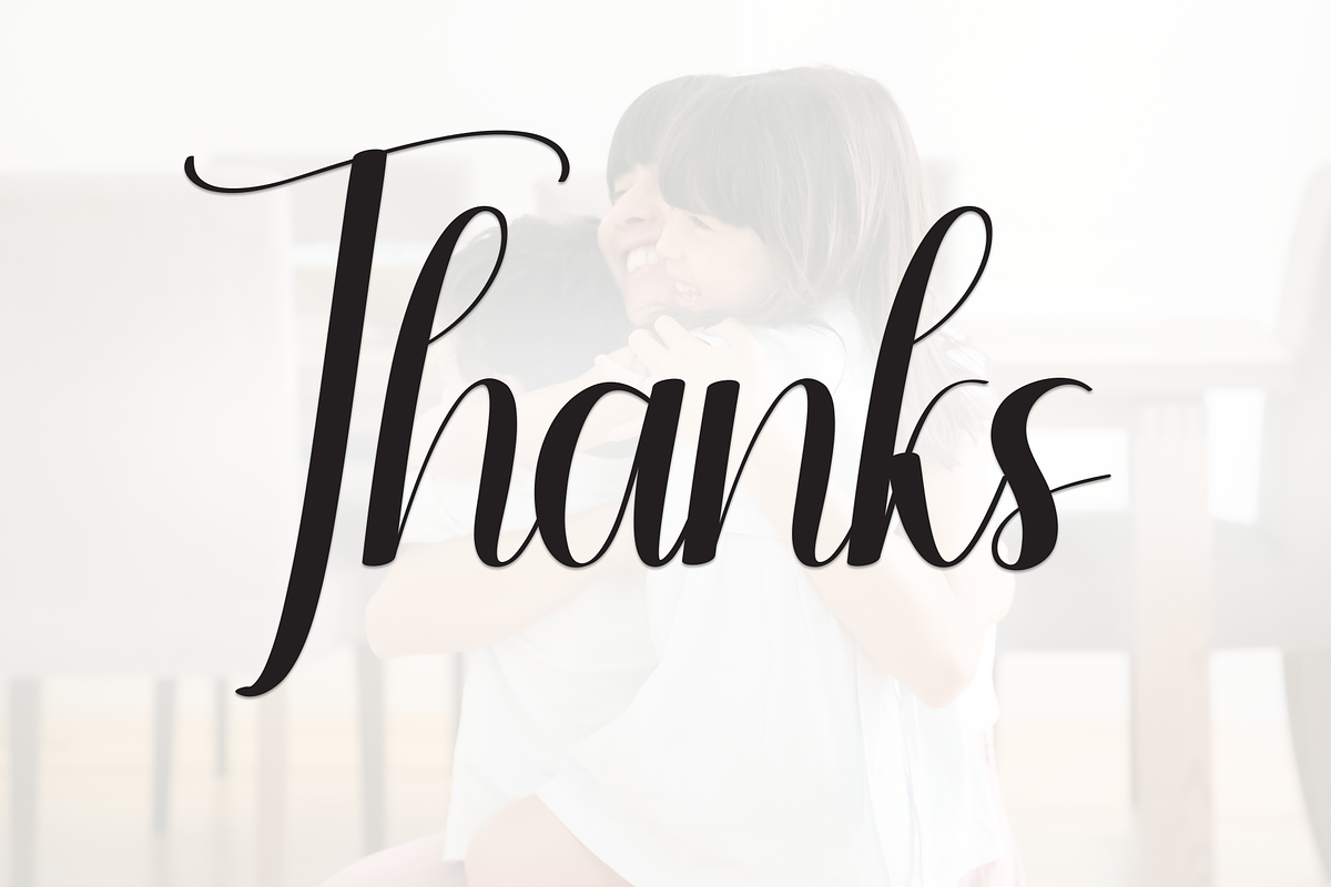 Hugtime | Script Font, a Handwritten Font by Scratchones (Photo 9 of 9)