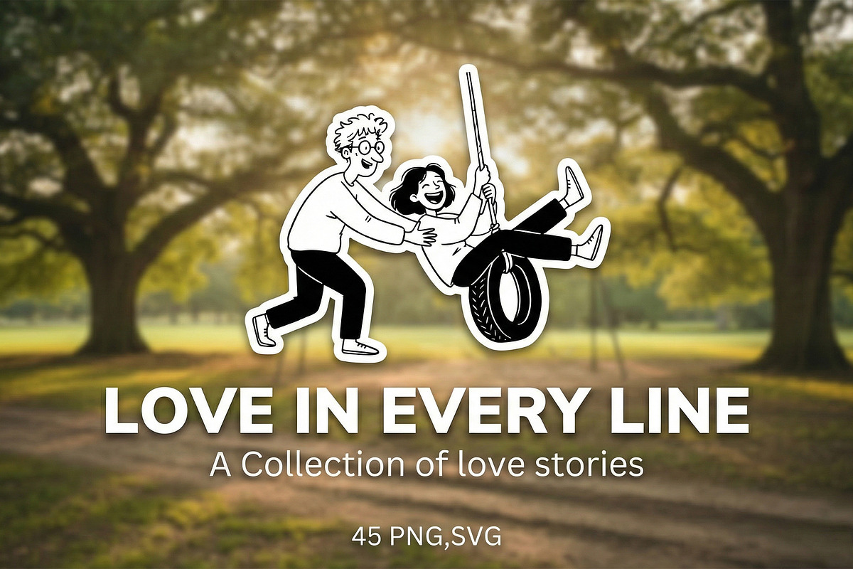 Love in Every Line | Illustrations, a Person Illustration by 3d_model_tifotizi (Photo 1 of 8)