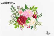 Watercolor Flower Graphic Set, a Decorative Illustration by Elly Studio (Thumbnail 9 of 12)