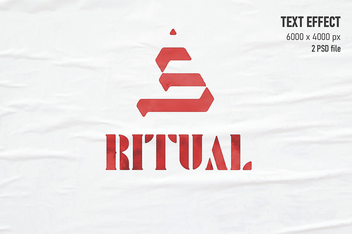 Blood pact - Text Effect, a Graphic by Graphicshop (Photo 2 of 3)