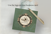 Vintage logo template for authors, a Branding & Logo Template by Petite Zakka Boutique (Thumbnail 4 of 7)