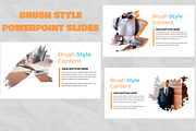 20 Brush Style PowerPoint Slides, a Presentation Template by Local Marketing Templates (Thumbnail 2 of 6)