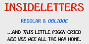 InsideLetters, a Handwritten Font by Ingrimayne Type (Thumbnail 3 of 5)