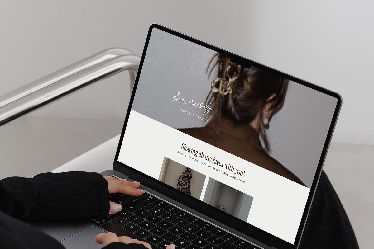 Showit Instagram Landing Page Templa, a Landing Page Template by Blush Created (Photo 10 of 15)